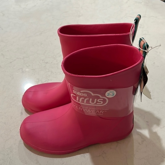 totes Other - Totes pink rain boots NWT